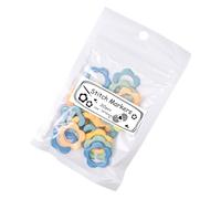 HUAJINGKEJI Marcatori robusti in ferro per cuciture all'uncinetto, per lavori a maglia, colori assortiti