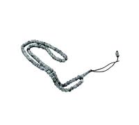 HUAJINGKEJI Multi Colore Acrilico Musulmani Tasbih 99 Perline Break Resistente Design Liscio Preghiera Per La Pratica Spirituale Portatile Dhikr Mano Strand, Misura unica, come descritto