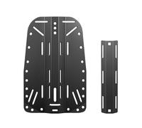 HUAJINGKEJI Piastra posteriore di alluminio leggera di immersione subacquea per i carri armati singoli/doppi del montaggio sicuro della piastra posteriore leggera delle ARA di progettazione resistente