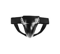 HUAJINGKEJI Protezione inguinale per uomini, adolescenti, bambini, arti marziali, kickboxing, Grappling, assorbimento degli urti, protezione da boxe, attrezzatura protettiva