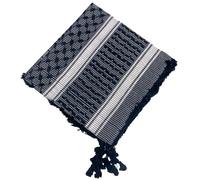 HUAJINGKEJI Sciarpa Shemagh alla moda scialle araba morbida per uomo donna musulmani leggero arabo copricapo deserto sciarpa, Nero , 122