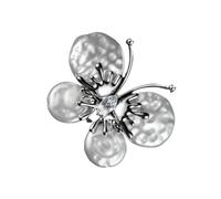 HUAJINGKEJI Spilla dal design unico a forma di farfalla, accessorio elegante per donne, gioiello alla moda vintage ispira abiti, As shown in the figure, Pelle