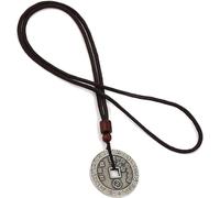Hualabo Collana con monete Feng Shui, monete portafortuna cinesi, collana Feng Shui, regalo portafortuna, ciondoli decorativi per ricchezza, prosperità, per uomini e donne per attirare buona fortuna,