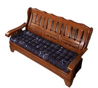 HUALEMEI Addensare Legno Massello Divano Cuscino di Seduta Cuscini Esterni,Comfort Cuscino per Sdraio Patio Cuscini per Panche,Pad Sedia Non Slip-A 53x160cm(21x63inch)