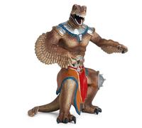 Huali Yutyrannus Guerriero Giocattoli, Huali Yutyrannus Guerriero Bande Figurine, Modelli Wildlife Modelli, Animali mitici, Mostri Magici, Regali per Bambini, Giocattolo Dinosauro, Ornamenti Huali