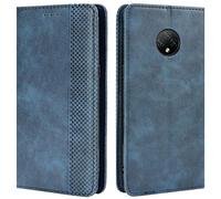 HualuBro Cover per DOOGEE X95, Flip Cover a Libro in Retro PU Pelle Magnetica Antiurto Case Portafoglio Custodia per DOOGEE X95 2020 Cover (Blu)