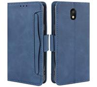 HualuBro Cover per LG K30 2019, Flip Case a Libro in Pelle Premium Magnetica Portafoglio Custodia per LG K30 2019 Cover (Blu)