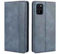 HualuBro Cover per UMIDIGI S5 PRO, Flip Cover a Libro in Retro PU Pelle Magnetica Antiurto Case Portafoglio Custodia per UMIDIGI S5 PRO Cover (Blu)