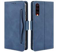 HualuBro Cover per UMIDIGI X, Flip Case a Libro in Pelle Premium Magnetica Portafoglio Custodia per UMIDIGI X Cover (Blu)