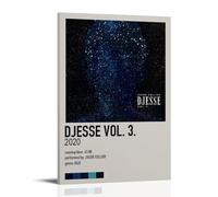 HUAMINGUKYYDS Jacob Collier Djesse Vol. 3 Poster; Room Aesthetics, Canvas Oil Painting, Album/Movie Poster Hanging Picture