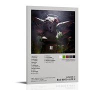 HUAMINGUKYYDS Junior H $ad Boyz 4 Life II Poster; estetica della stanza, pittura a olio su tela, poster da appendere per album/film