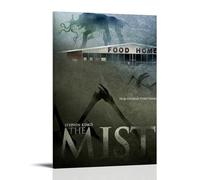 HUAMINGUKYYDS Poster della nebbia; estetica della stanza, pittura a olio su tela, poster da appendere per album/film