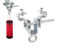 Huamirra I Beam - Gancio regolabile per trave in acciaio, morsetto in acciaio, morsetto regolabile, regolabile da 6 cm a 23 cm, può contenere 260 kg, per sacco da boxe