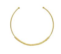 HUANGBONIG Collana linea irregolare minimalista retrò in stile giapponese - collare