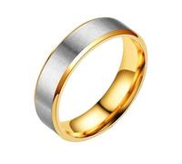 HUANGBONIG Versione coreana del temperamento popolare semplice anello in titanio, 13(th), Metallo