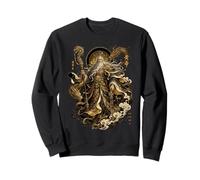 Huangdi Imperatore Giallo Drago Cinese Mitologia Felpa