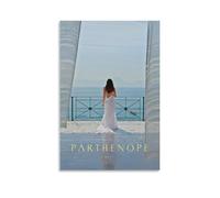 HUANGFX Stampa artistica da parete di Parthenope con film d'amore, poster decorativo su tela, 60 x 90 cm, senza cornice