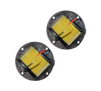 HUANGING 2Pieces 65MM Tweeter 4OHM per una risposta ad alta frequenza superiore nei sistemi uditivi