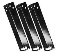 HUANGING 3 griglie in acciaio inox piastra di calore con rivestimento smaltato per un riscaldamento uniforme e protezione della fiamma accessori per barbecue all'aperto piastra diffusore di calore per