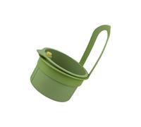 HUANGING Cestello portaoggetti per lavello ad asciugatura rapida, con chiusura, manico lungo e spazio multifunzionale per riporre utensili da cucina