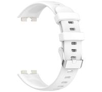 HUANGING Cinturino da polso in silicone traspirante a prova di sudore indossabile per la fascia 9/8 a sgancio rapido cintura morbida comfort unisex, as the pic show, Silicone