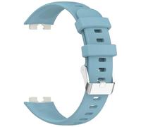 HUANGING Cinturino da polso in silicone traspirante a prova di sudore indossabile per la fascia 9/8 a sgancio rapido cintura morbida comfort unisex, as the pic show, Silicone