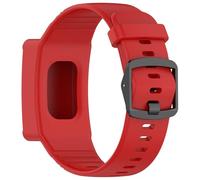 HUANGING Cinturino in silicone per braccialetti intelligenti dedicati, eleganti e confortevoli, da indossare tutti i giorni, as the pic show, Silicone