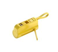 HUANGING Piccolo 5000mAh con costruito in stand e cavo USB 10W per On The Go Convenienza
