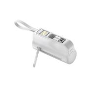 HUANGING Piccolo 5000mAh con costruito in stand e cavo USB 10W per On The Go Convenienza