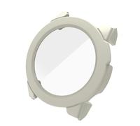 HUANGING Protezione completa dello schermo in vetro per PC integrato, custodia rigida resistente ai graffi per gli utenti di smartwatch da 47 mm