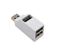 HUANGING USB 2.0 Extender Car Splitter Multiple Port Hub USB 2.0 Laptop Office Lettura Multifunzione Adattatore di Ricarica Disco USB