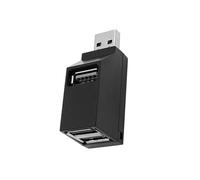 HUANGING USB 2.0 Extender Car Splitter Multiple Port Hub USB 2.0 Laptop Office Lettura Multifunzione Adattatore di Ricarica Disco USB