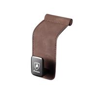 HUANGLDGS Gancio Auto per Lamborghini Huracan Performante Spyder 2018-2019, Ganci Portaoggetti per Auto, Ganci Multifunzionali, per Oggetti e Borse, Accessori Auto,Brown