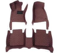 HUANGLDGS Tappetini Auto per VW Touareg 2003-2010, Full Cover Set all Inclusive Style Tappeti Battitacco Moquette Bordo Alto Tappeti Accessori Auto, Coffee