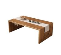 huanglyc-232 Tavolo da terra, Tavolo Tatami Tavolo da altare pieghevole Tavolo da meditazione giapponese in bambù Tavolino da tè Tatami Tavolino da studio Tavolo basso Tavolino basso da caffè(M)