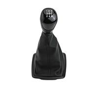 HUANGSHIJUNOUS Copertura antipolvere in pelle for leva del cambio compatibile con Focus 2 compatibile con Fiesta MK2 MK3 MK4 MK7