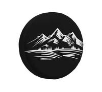 HUANGSHIJUNOUS Copri Pneumatici Compatibile con RV SUV Camper Nautical Car Copriruota protettivi da 14" 15" 16" 17" Pollici(11,16 inch)