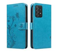HUANGTAOLI Custodia Cover per Samsung Galaxy F23 5G (SM-E236B/DS), Cavalletto e 2 Porta Carte, Protezione a 360 Gradi e Assorbe Gli Urti, Slim Fit e Flessibile