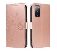 HUANGTAOLI Portafoglio in Pelle Custodia per Samsung Galaxy S20 FE 5G, Cavalletto e 2 Porta Carte, Protezione a 360 Gradi e Assorbe Gli Urti