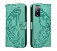 HUANGTAOLI Portafoglio in Pelle Custodia per Samsung Galaxy S20 FE 5G, Cavalletto e 2 Porta Carte, Protezione a 360 Gradi e Assorbe Gli Urti