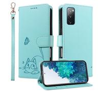 HUANGTAOLI Portafoglio in Pelle Custodia per Samsung Galaxy S20 FE 5G, Cavalletto e 3 Porta Carte, Protezione a 360 Gradi e Assorbe Gli Urti, Slim Fit e Resistente ai Graffi