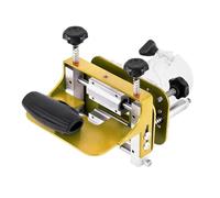 HUANIZI Mortasatrice Jig per 65mm Trimming Machine 2 in 1 Staffa di scanalatura Elementi di fissaggio invisibili Punch Locator Binario Lineare Lavorazione Del Legno