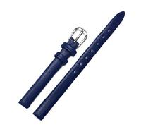HuanJ Cinturino For Orologio Da Polso Da Donna In Vera Pelle Alla Moda, Mini Cinturino Da 6 Mm, 8 Mm, 10 Mm, 12 Mm, 13 Mm, 14 Mm, 15 Mm, 16 Mm, 17 Cm(Blue,12mm)