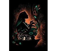 HUANNY Pocahontas - Kit per pittura con diamanti fai da te, kit per ricamo a punto croce 5D, divertente