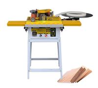 HuanSebesity Bordatrice per Legno per Bordi Curvi E Dritti,Handheld Edge Banding Machine,con Rottura Automatica del Nastro,Applicazione Colla su Entrambi I Lati,Larghezza del Nastro 6-60Mm D