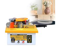 HuanSebesity Bordatrice per Legno per Bordi Curvi E Dritti,Handheld Edge Banding Machine,con Rottura Automatica del Nastro,Applicazione Colla su Entrambi I Lati,Larghezza del Nastro 6-60Mm A