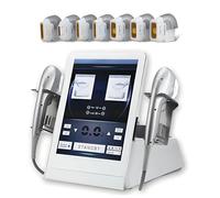 HuanSebesity Macchinario 7d Hifu Viso&Corpo,Macchina Rassodamento Pelle E Il Dimagrimento Corpo,7Testine Professionali (1.5-13mm),Dispositivo per Il Lifting E Il Rassodamento Strato Smas