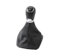 HUANSUN Pomello del cambio a 5/6 velocità per Octavia MK2 2004 2205-2011 2012 con cuffia, leva del cambio(5 speed)