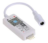 Huante Controllo Vocale un Strisce Luminose un LED RGB Lavora con Alexa e Home, Controller Intelligente WIFI con App Gratuita Tramite IOS o Android