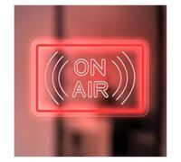 HUANTY con Luce per Decorazione e Atmosfera ON Air Insegna al Neon Luce LED Alimentata Tramite USB per Sala Bar Pub Store Club 3D Intaglio Wall Art Decorativo 30cmx19.9cm
